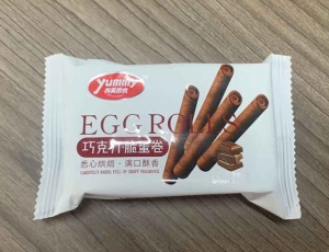 零食包装机-脆蛋卷包装机-枕式包装机